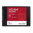 WESTERN DIGITAL Disco Duro Red SA500 2TB Nas Sata Lectura 560 Mb/s - Escritura 520 Mb/s