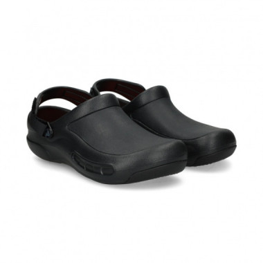 Zueco Antideslizante Negro  CROCS