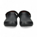Zueco Antideslizante Negro  CROCS