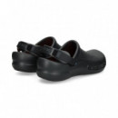 Zueco Antideslizante Negro  CROCS