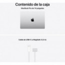 Apple Macbook Pro M5 14" 10-CORE Cpu 24GB 1TB Ssd Plata  APPLE