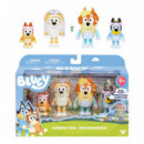 Pack Bluey 4 Figuras  FAMOSA SOFTIES
