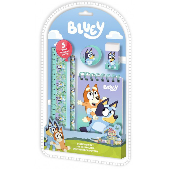 Set Papelería Bluey