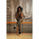 Jerséis y Sudaderas Cardigan POMPEII Checked Dark Chocolate