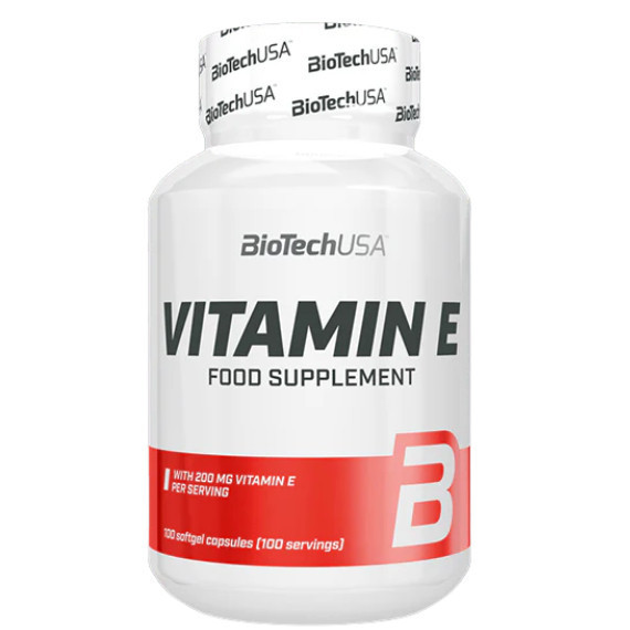 Vitamin E Biotechusa - 100 Caps  BIOTECH USA