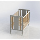 Cuna Colecho Osito con Estrellas IKID