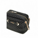GUESS Bandolera Francy Negra HWWG95 30140-BLA