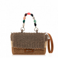 MARIA MARE Bolso Bandolera Taupe PADEN-C58066