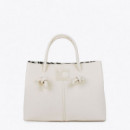 LOLA CASADEMUNT Bolso Shopper Mediano con Detalles de Nudos LS2504004-001