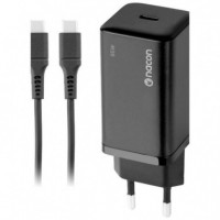 NACON Cargador Nintendo Switch 2 65W Usb-c Negro