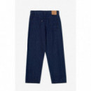 Pantalones Pantalón POMPEII Striped 5 Pocket Navy