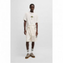 HUGO Camiseta Blanca 50538972-102