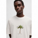 HUGO Camiseta Blanca 50538972-102