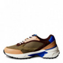 Zapatillas de Piel y Malla Transpirables  CALVIN KLEIN