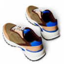 Zapatillas de Piel y Malla Transpirables  CALVIN KLEIN