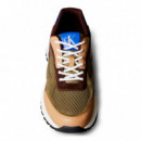 Zapatillas de Piel y Malla Transpirables  CALVIN KLEIN