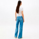 Camiseta de Punto con Logo y Corte Slim  TOMMY HILFIGER