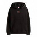 Sudadera con Capucha y Logo de Strass  TOMMY HILFIGER