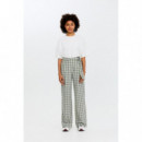 Pantalones Mujer Pantalón CKS Theoran Bright Green