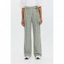 Pantalones Mujer Pantalón CKS Theoran Bright Green