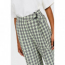 Pantalones Mujer Pantalón CKS Theoran Bright Green