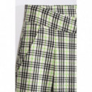 Pantalones Mujer Pantalón CKS Theoran Bright Green
