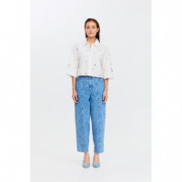 Pantalones mujer Pantalón CKS Tonyfell Blue