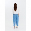 Pantalones Mujer Pantalón CKS Tonyfell Blue