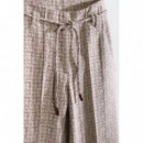 Pantalones Mujer Pantalón CKS Bliss White Dark