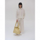 OLEND Bolsos Bolso Mochila ölend Ona Vegan Leather Butter Yellow