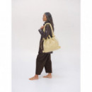 OLEND Bolsos Bolso Mochila ölend Ona Vegan Leather Butter Yellow