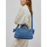 OLEND Bolsos Bolso ölend Miniona Soft Bag Denim Leopard