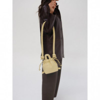 OLEND Bolsos Bolso ölend Microona Vegan Leather Butter Yellow