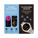 KSIX Reloj Smartwatch Lyra Plata  Monitor de Sueño, Llamadas.notificaciones,ritmo Cardiaco,oximetro