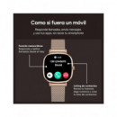 KSIX Reloj Smartwatch Iria Rosa Monitor de Sueño, Llamadas.notificaciones,ritmo Cardiaco,oximetro
