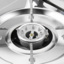 Cocina de Gas Portátil con Plancha Doble Cartucho AIRMEC 2 Fuegos