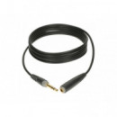 Cable KLOTZ Jack Stereo Macho - Hembra 3 Metros