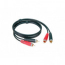Cable KLOTZ 2 Rca - 2 Rca 3 Mt