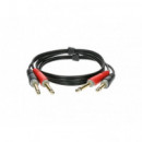 Cable KLOTZ 2 Jack Mono - 2 Jack Mono 6 Metros Cab