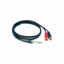 Cable KLOTZ Jack Stereo 2 Rca de 1 Metro