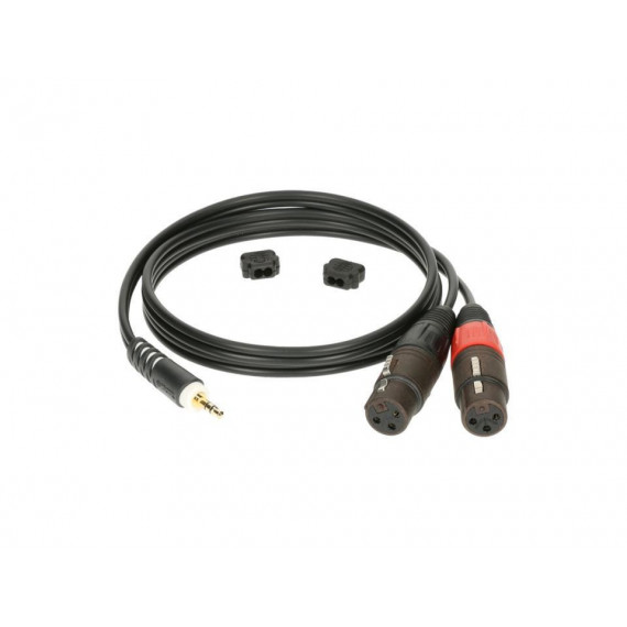Cable KLOTZ Min Jack St a 2 Xlr Hembra Aerea 1 Met