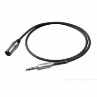 Cable PROEL Xlr Macho a Jack Stereo 6.3MM Macho 5