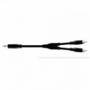 Cable PROEL Mini Jack St 3.5 a Dos Rca  3 Metros