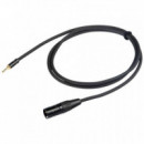 Cable PROEL Xlr Macho a Mini Jack Stereo 3 Metros