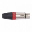 Conector Dh Xlr Hembra Aerea 3 Polos  DIE HARD