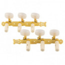 Clavijero Dorado ADMIRA con Grabado Clasica