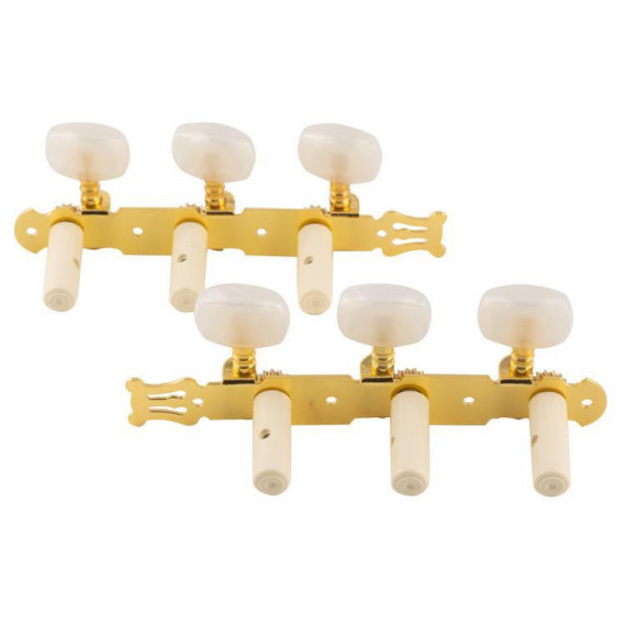 Clavijero Dorado ADMIRA con Grabado Clasica