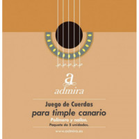 Juego Cuerdas ADMIRA Timple Soprano Polímetro y Na