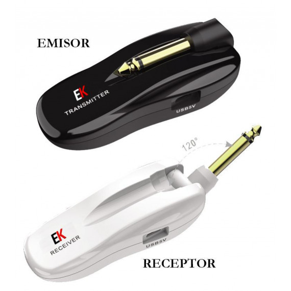 Transmisor ENRIQUE KELLER  Set Guitarra bajo Jack