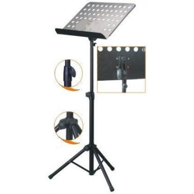 ATRIL ENRIQUE KELLER BANDEJA NEGRO REGULABLE